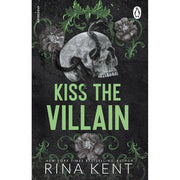 Evermore Ltd. The Villains Series 2 Books Collection Set by Rina Kent featuring Kiss the Villain and Hunt the Villain in a display image.