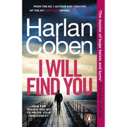 Harlan Coben collection of three paperback mystery books including Run Away, I Will Find You, and Gone Before Goodbye.
