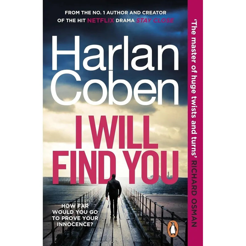 Harlan Coben collection of three paperback mystery books including Run Away, I Will Find You, and Gone Before Goodbye.