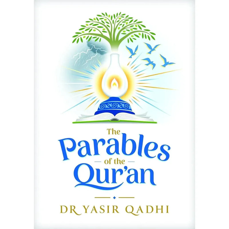 Set of three Qur'an collection books with pearls design by Yasir Qadhi, non-fiction Islamic literature, mixed formats.