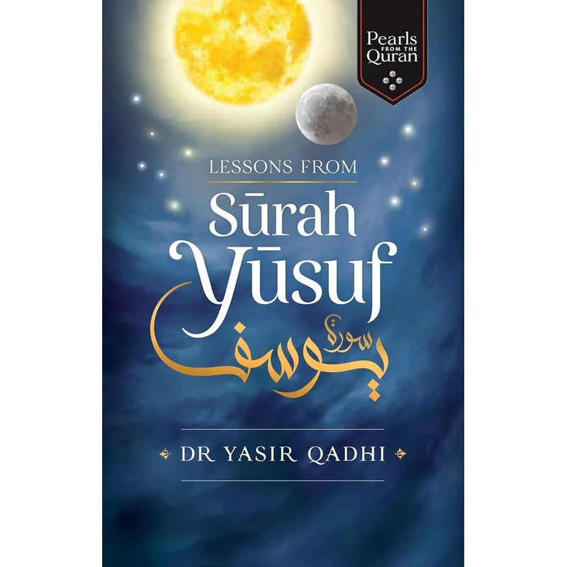 Set of three Yasir Qadhi Pearls from the Qur'an Collection books, featuring non-fiction Islamic teachings in mixed formats.