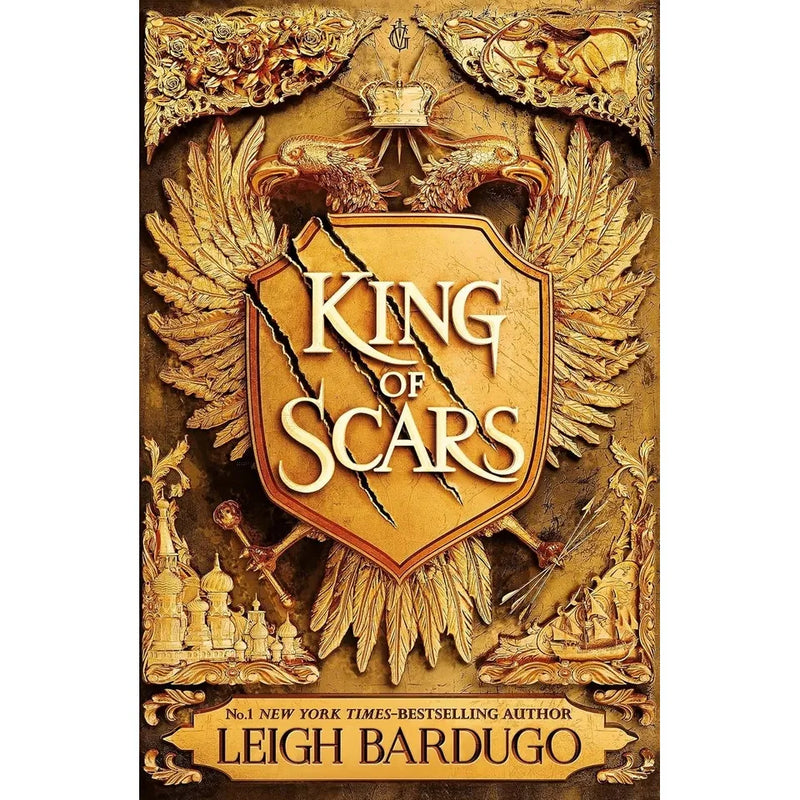 Leigh Bardugo 4 Books Collection Set (Rule of Wolves, King of Scars, Six of Crows And Crooked Kingdom)