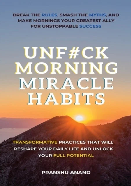 The Wealth Habit,7 Habits Of Successful People & Unfck Morning Miracle 3 Books Collection Set - Non Fiction - Paperback