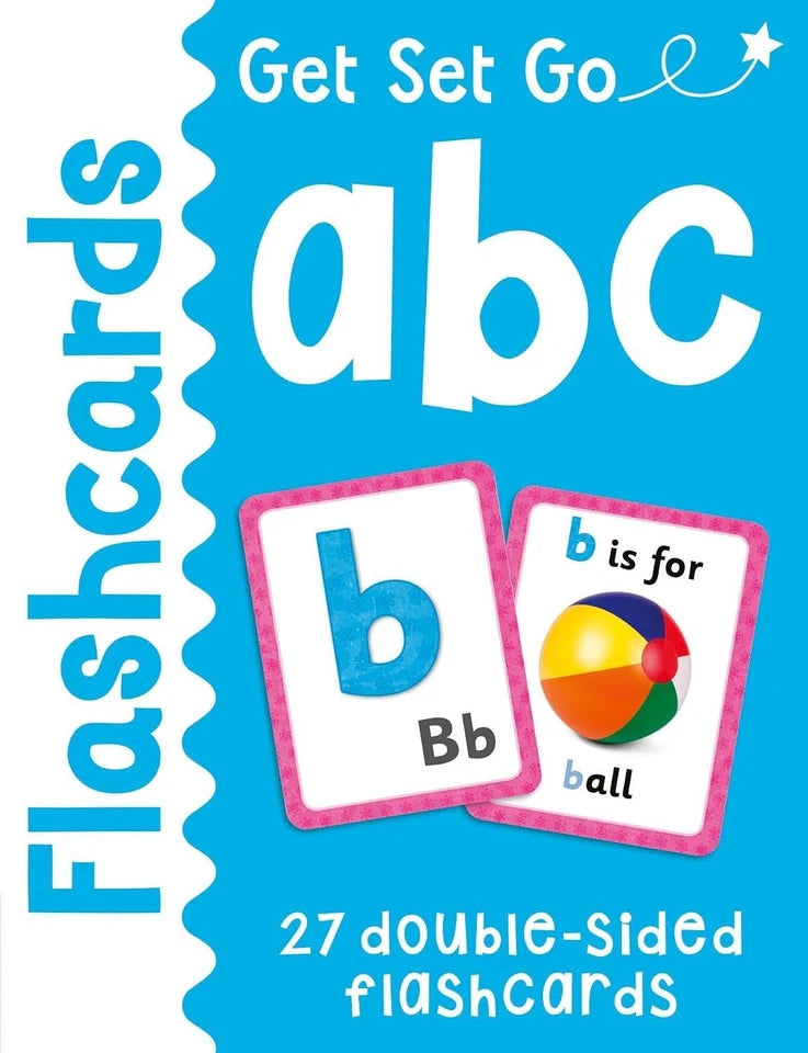 Get Set Go Early Learning Flashcards Ages 3+ - Early Childhood Education - Card Tray Set