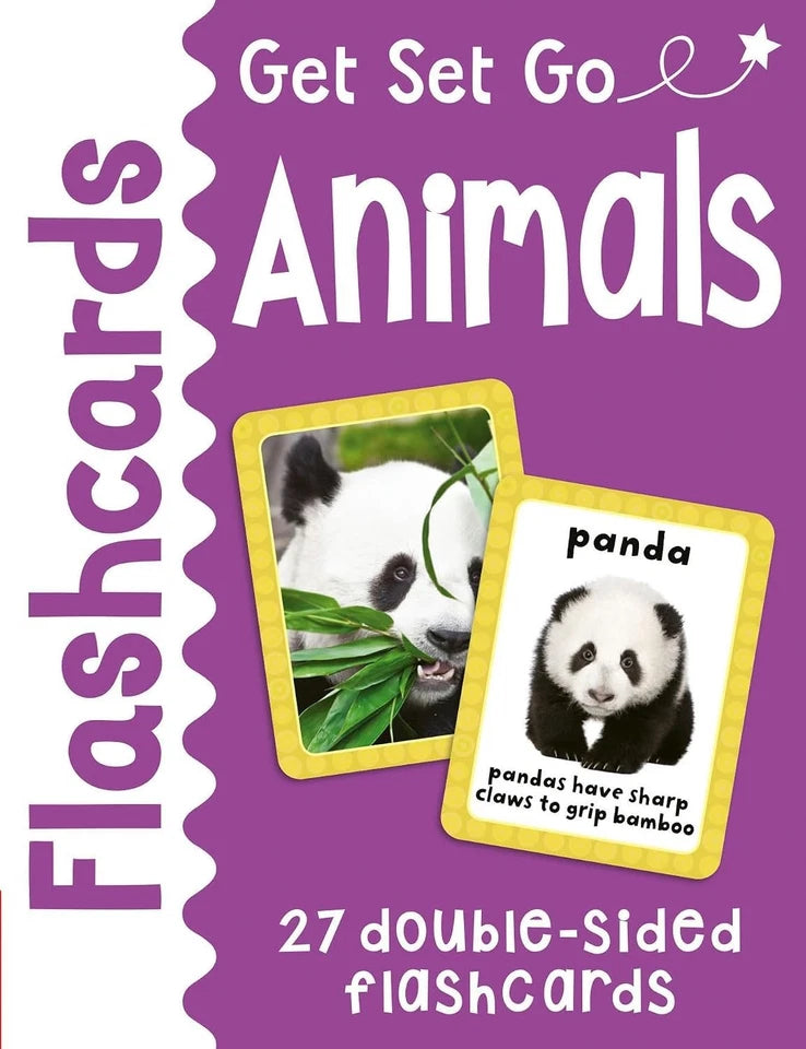 Get Set Go Early Learning Flashcards Ages 3+ - Early Childhood Education - Card Tray Set
