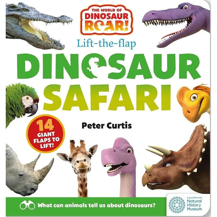 World of Dinosaur Roar Series 3 Books Collection Set by Peter Curtis Dinosaur Safari(Board book) - The Book Bundle