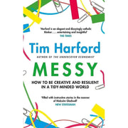 Cover images of "Atomic Habits" by James Clear and "Messy" by Tim Harford, non-fiction books on habits and disorder, Penguin Random House.