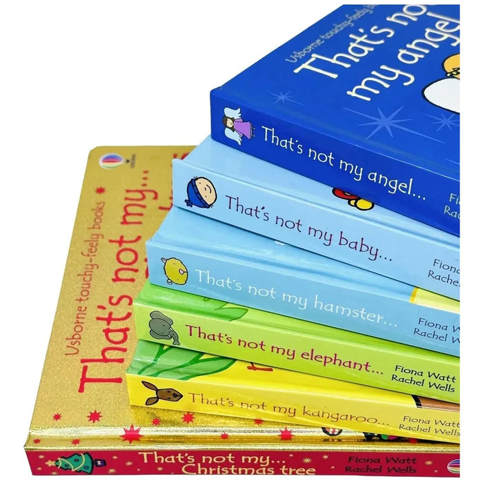 Usborne That's not my 6 Books Collection Set By Fiona Watt (Kangaroo, Christmas Tree, Angel, Baby, Hamster, Elephant) - The Book Bundle
