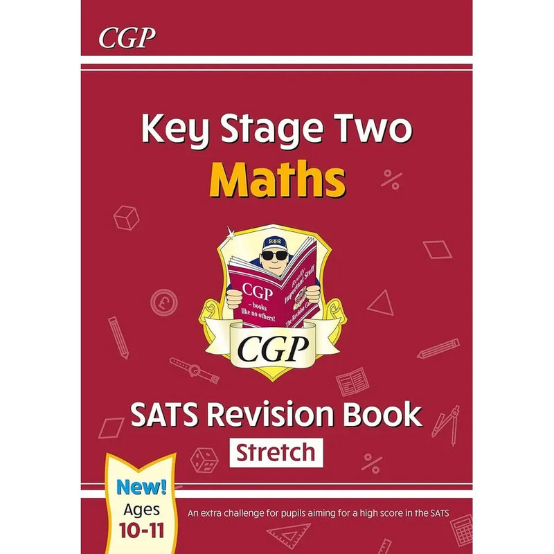 CGP KS2 Maths SATs Revision Ages 10-11 Collection 2 Books Set - The Book Bundle
