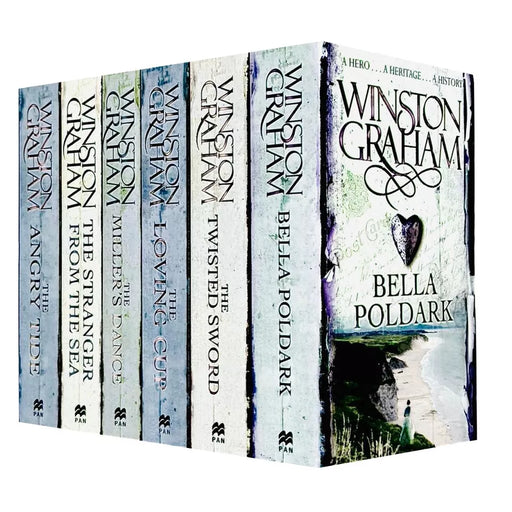 Poldark Series 6 Books Collection Set by Winston Graham (Poldark books 7-12) - The Book Bundle