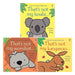 Touchy-Feely Australian Animals 3 Book Collection Set That's Not My Koala, Wombat, Kangaroo - The Book Bundle