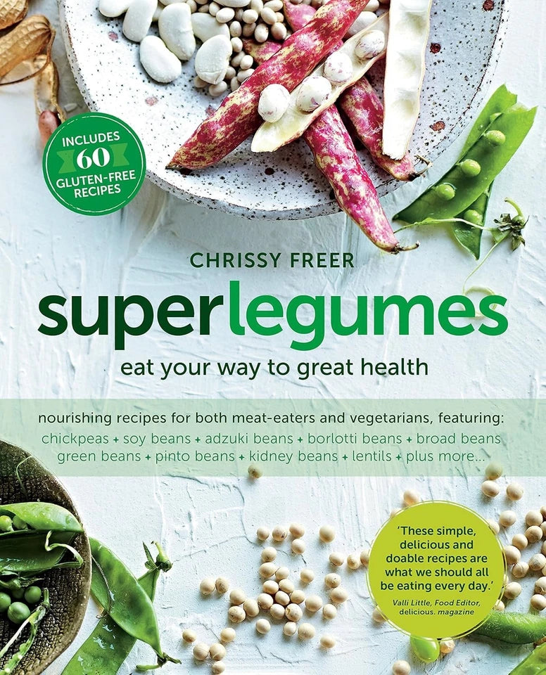 Supergrains & Superlegumes 2 Books Collection Set by Chrissy Freer - Non Fiction - Paperback