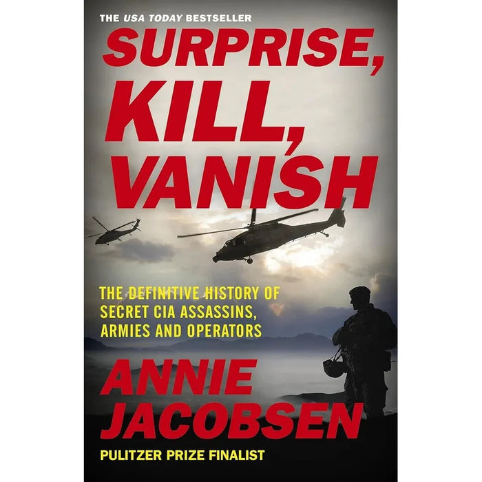 Annie Jacobsen 2 Books Collection Set (Surprise, Kill, Vanish, Nuclear War) - The Book Bundle