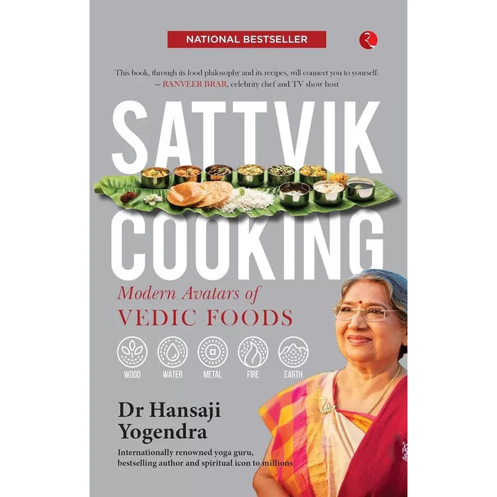 Sattvik Kitchen,Kitchen Diaries II Nigel Slater (HB),Sattvik Cooking 3 Books Set - The Book Bundle