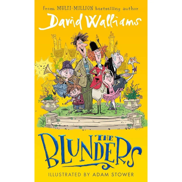 David Walliams Collection 5 Books Set (Super Sleuth, Robodog, Megamonster, The Blunders & Spaceboy) - The Book Bundle