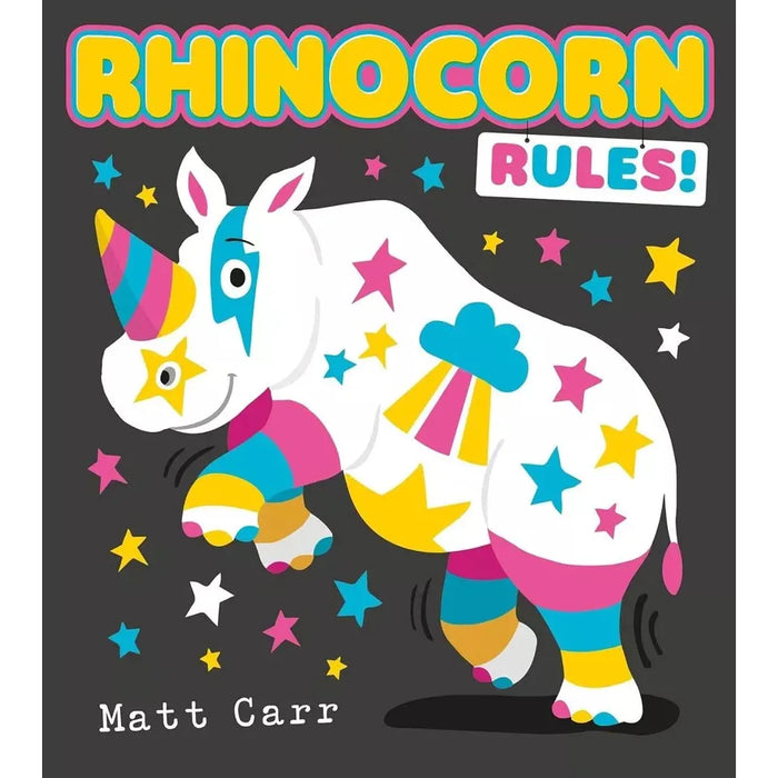Matt Carr Collection 3 Books Set Now Go to (Sleep!, Superbat, Rhinocorn Rules) - The Book Bundle