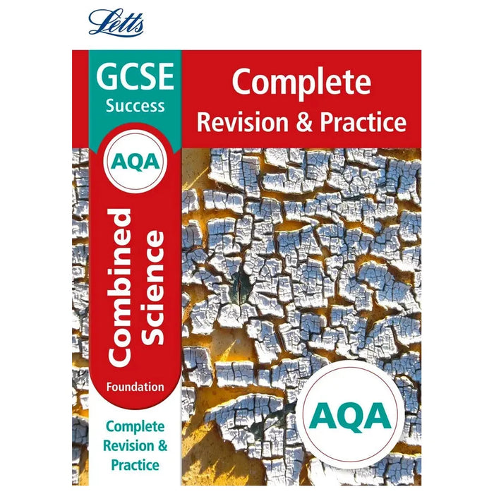 Letts AQA GCSE 9-1 Revision Success Combined Science Higher Foundation 4 Books Set - The Book Bundle