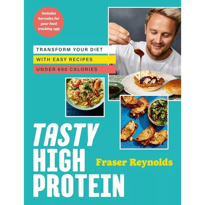 Fraser Reynolds Collection 2 Books Set Speedy High Protein, Tasty High Protein - The Book Bundle