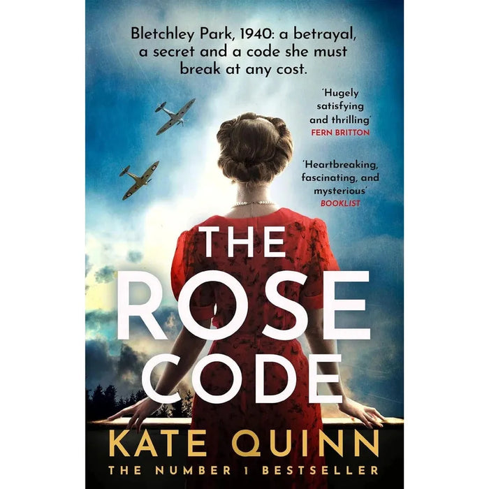 Kate Quinn Collection 4 Books Set (The Alice Network, The Briar Club, The Huntress, The Rose Code) - The Book Bundle