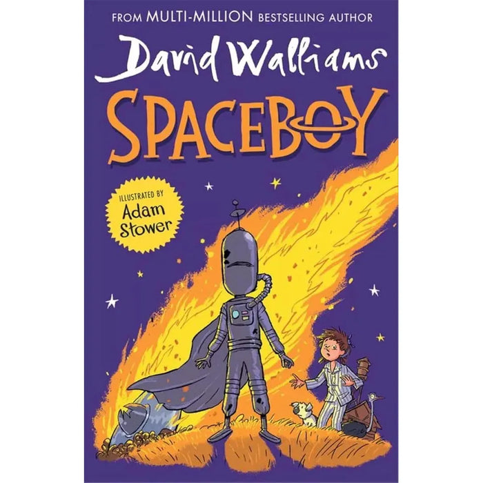 David Walliams Collection 5 Books Set (Super Sleuth, Robodog, Megamonster, The Blunders & Spaceboy) - The Book Bundle