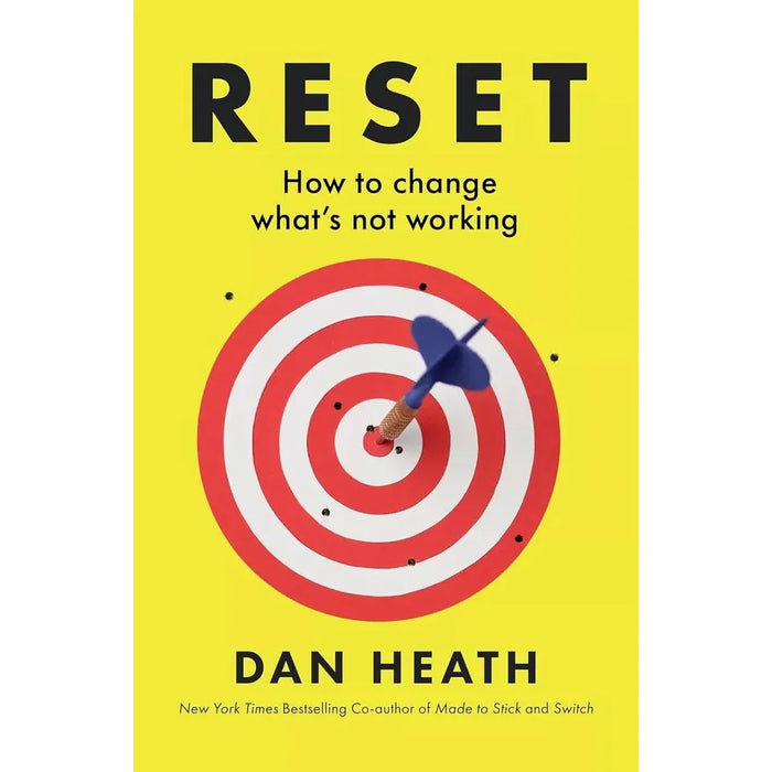 Reset Dan Heath, Kick Ass Small Talk Chartwell, Mind Body Miracle 3 Books Set - The Book Bundle