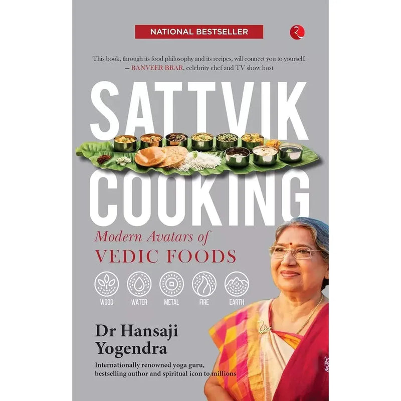 Sattvik 2 Books Collection By Dr Hansaji Yogendra SATTVIK COOKING,Sattvik Kitchen - The Book Bundle
