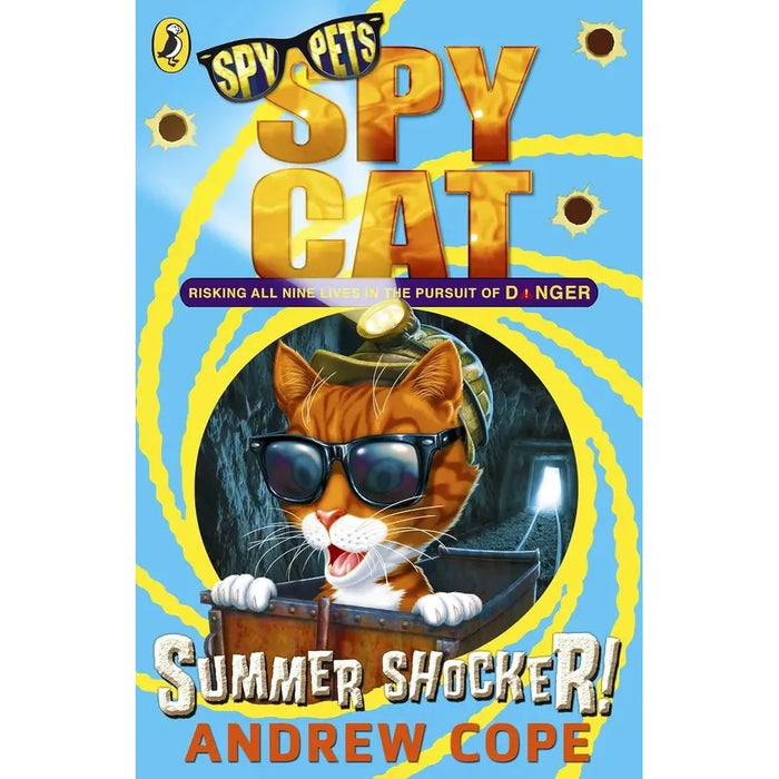 Spy Pets Spy Cat Series by Andrew Cope 3 Books Collection Set - The Book Bundle