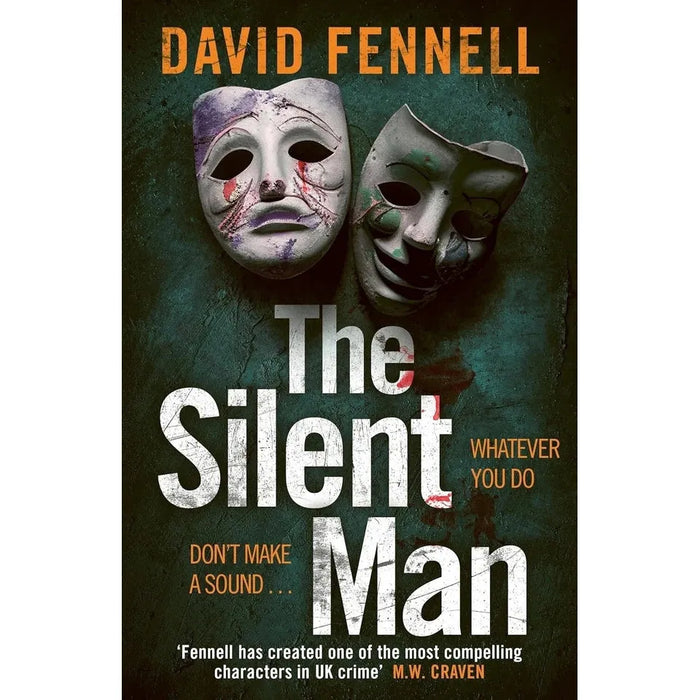 David Fennell 4 Books Collection Set(The Silent Man, A Violent Heart, The Art of Death, See No Evil) - The Book Bundle
