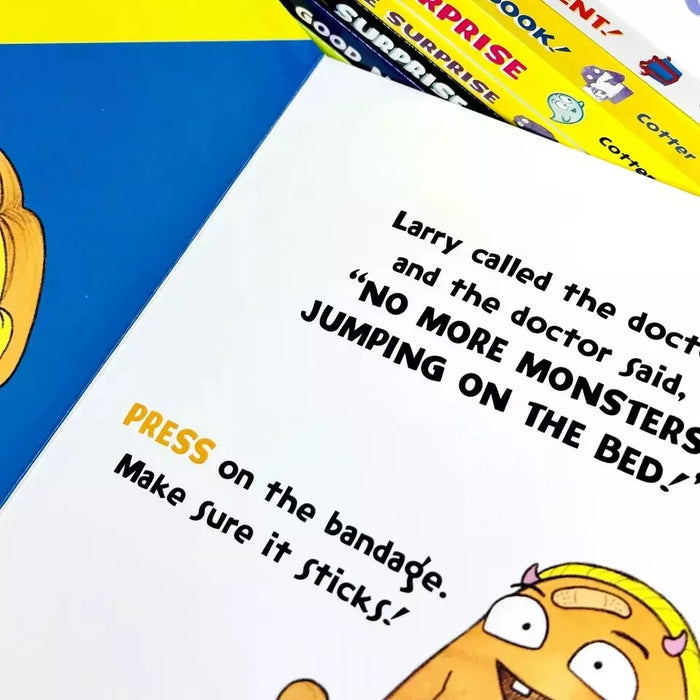 Little Monster Tales Don't Touch the Button 8 Books Collection Box Set - The Book Bundle