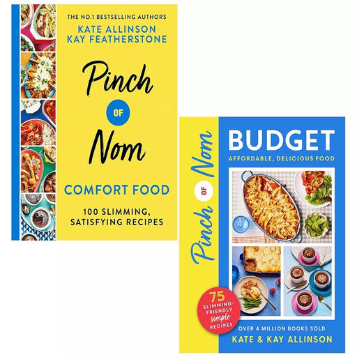 Kate and Kay Allinson Collection 2 Books Set (Pinch of Nom Budget, Comfort Food) - The Book Bundle