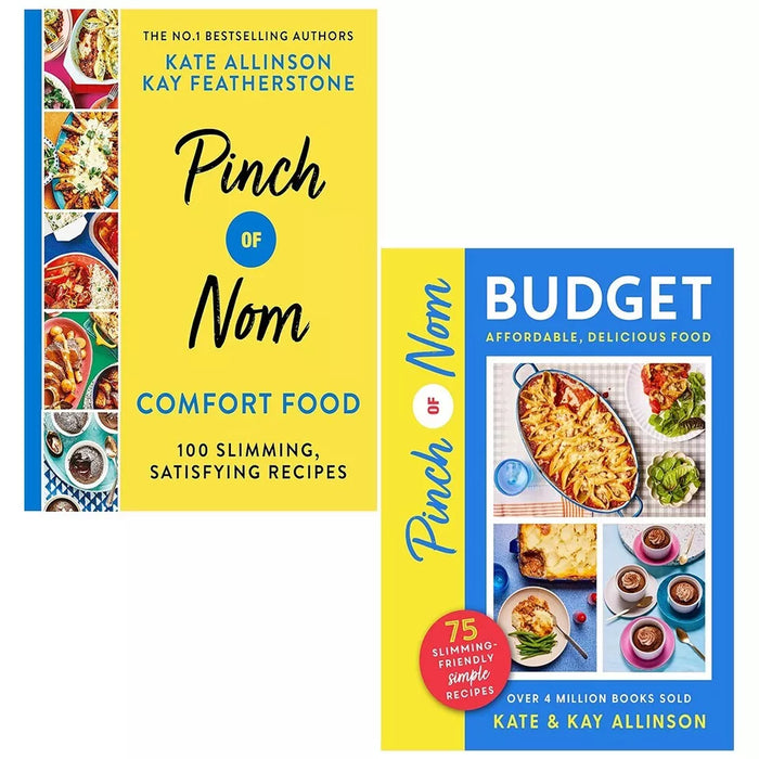 Kate and Kay Allinson Collection 2 Books Set (Pinch of Nom Budget, Comfort Food) - The Book Bundle