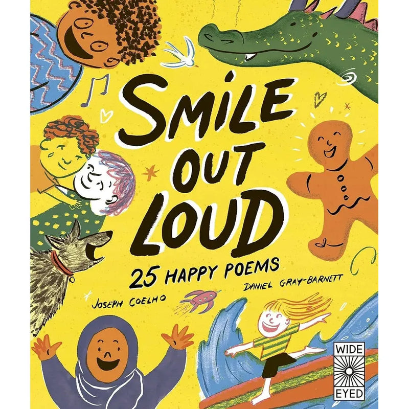 Joseph Coelho Collection 3 Books Set Poems Aloud,Courage Out Loud,Smile Out Loud - The Book Bundle