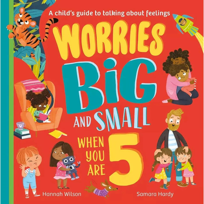 Worries Big and Small Collection 4 Books 5-8 Set by Hannah Wilson, Samara Hardy - The Book Bundle