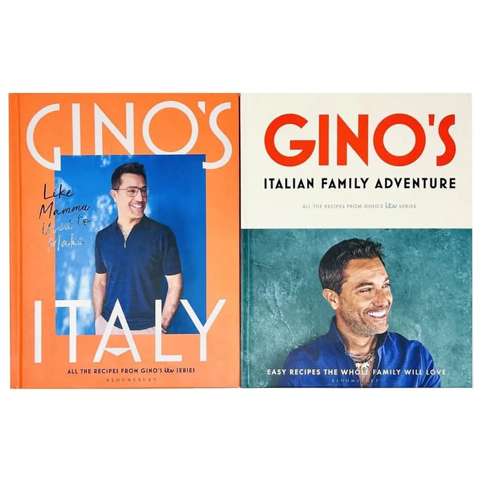 Gino D'Acampo 2 Books Collection Set Gino's Italy, Gino’s Italian Family Adventure - The Book Bundle