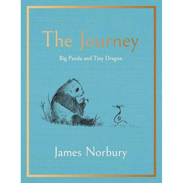 James Norbury Collection 2 Books Set Big Panda Tiny Dragon, Journey Hardcover - The Book Bundle