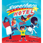 Abie Longstaff Collection 3 Books Set (Superhero Hotel, Just the Job for Dad) - The Book Bundle
