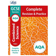 Letts AQA GCSE 9-1 Revision Success Combined Science Higher Foundation 2 Books Set - The Book Bundle