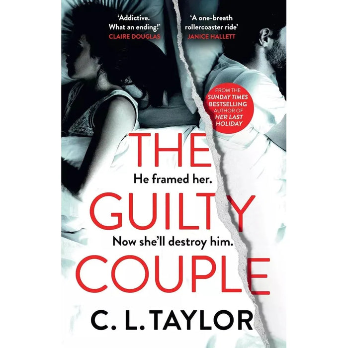 C.L. Taylor Collection 3 Books Set Every Move You Make, Guilty Couple, Her Last - The Book Bundle