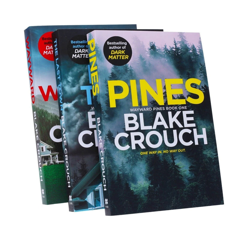 Blake Crouch 3 Books Collection Set (Pines, Wayward, The Last Town) - The Book Bundle