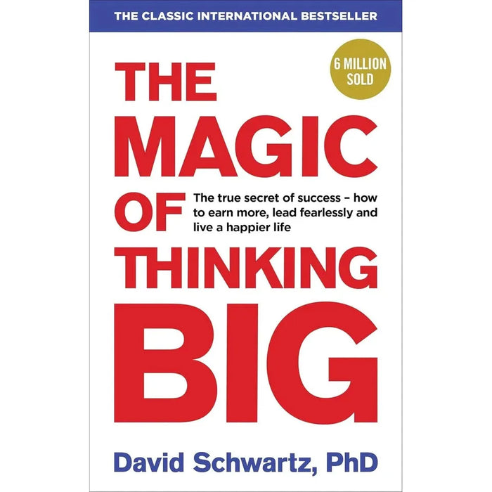 Magic of Thinking Big,Stop F*cking Over-thinking, Intelligence Trap 3 Books Set - The Book Bundle