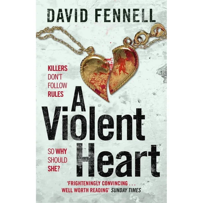 David Fennell 4 Books Collection Set(The Silent Man, A Violent Heart, The Art of Death, See No Evil) - The Book Bundle