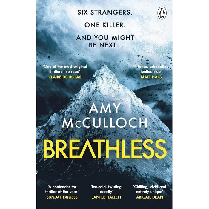 Amy McCulloch Collection 3 Books Set Magpie Society, Girl on the Ice, Breathless - The Book Bundle