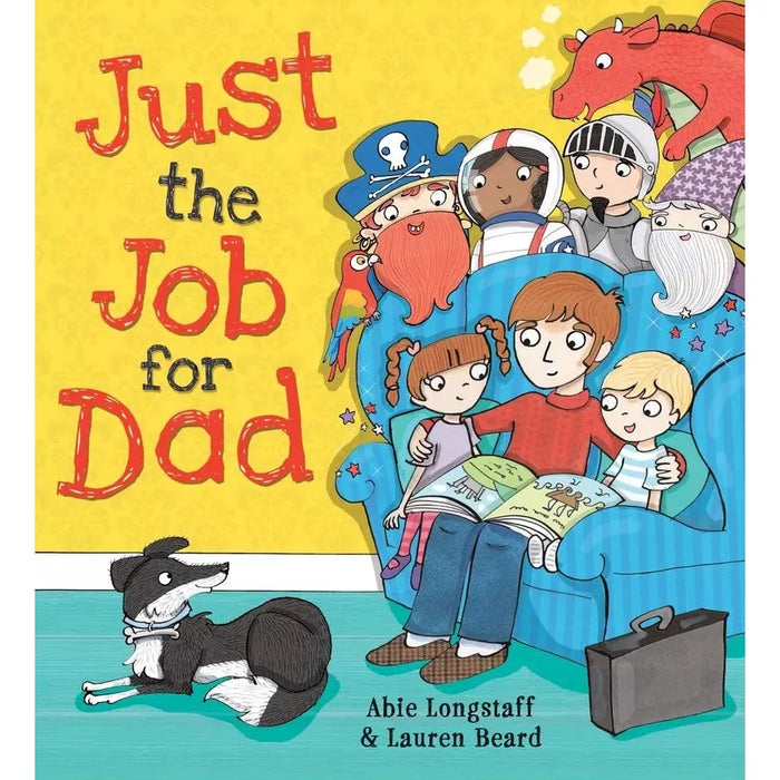 Abie Longstaff Collection 3 Books Set (Superhero Hotel, Just the Job for Dad) - The Book Bundle