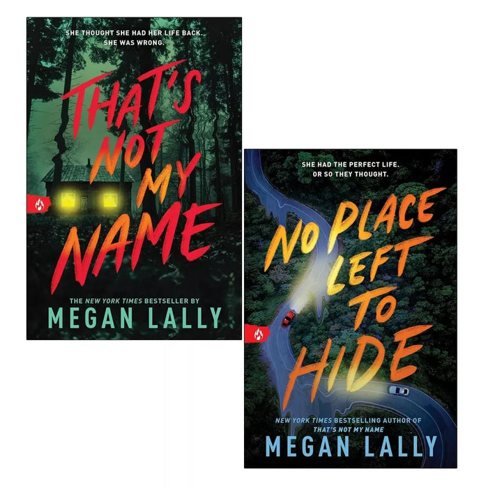 Megan Lally Collection 2 Books Set (That's Not My Name, No Place Left to Hide) - The Book Bundle
