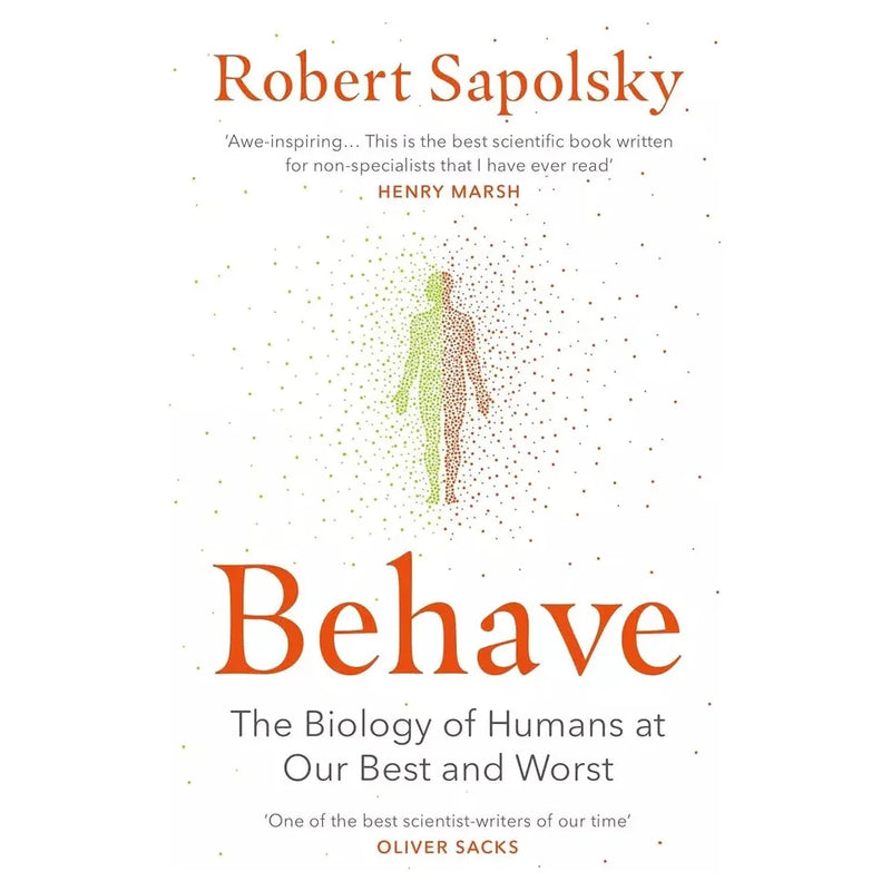 Robert M Sapolsky Collection 2 Books Set (Behave, Determined Science of Life) - The Book Bundle