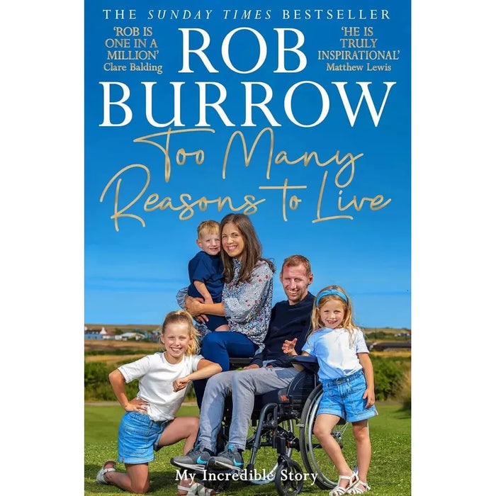 Take Care (HB), With You Every Step, Too Many Reasons to Live Rob Burrow 3 Books - The Book Bundle