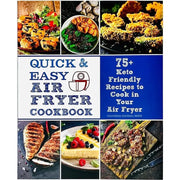 Air Fryer Cookbook,Quick Easy Air Fryer,Slim 800 Hot Air Fryer Iota 3 Books Set - The Book Bundle