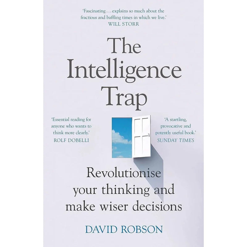 Magic of Thinking Big,Stop F*cking Over-thinking, Intelligence Trap 3 Books Set - The Book Bundle