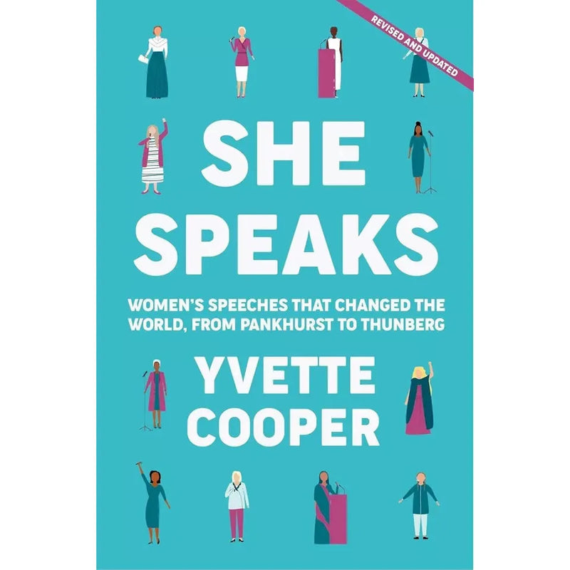 She Speaks Collection 2 Books Set by Harriet Walter, Yvette Cooper What Shakespe - The Book Bundle