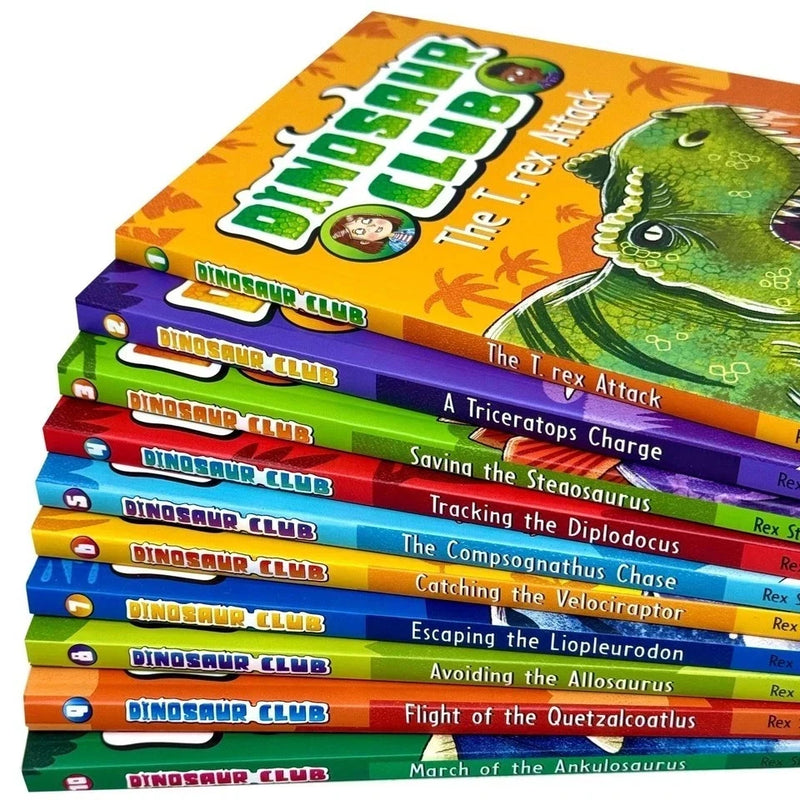 Dinosaur Club Series 10 Books Collection Set by Rex Stone - Fiction - Books Collection Set